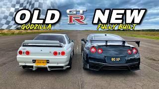 NISSAN GT-R EVOLUTION.. SKYLINE R32 GT-R v R35 GT-R