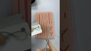 Suture Like a Surgeon #suturing #surgeon #surgeonlife #surgery #vet #medicine #educational #fun