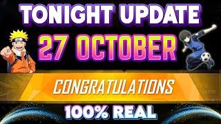 27 October 2024  FREE FIRE NEW EVENT | UPCOMING UPDATE IN FREE FIRE | TONIGHT UPDATE OF FREE FIRE