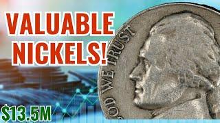 $9 MILLION DOLLAR NICKELS: TOP 5 SUPER RARE JEFFERSON NICKELS THAT COULD MAKE YOU RICH!