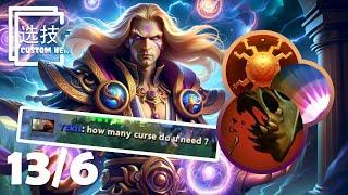 INVOKER Got Curse By JUGGERNAUT - Dota 2 Custom Hero Chaos