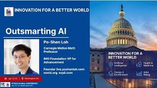 IIT2024 Talk – Outsmarting AI with Dr Po-Shen Loh, Jan 13, 2024