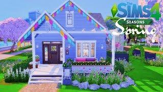 SPRING COTTAGE | The Sims 4: Speed Build (no cc)