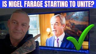 Is Nigel Farage STARTING the process of UNITING?