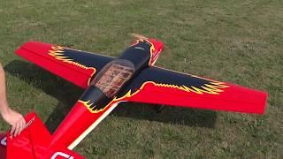 RC Raven 2,2m OS four stroke FF320 first flight.