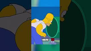 Challenge for Homer  #shorts #simpsons #cartoon