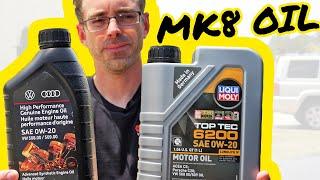 What Oil to Use on Your New GTI & Golf R | MK8