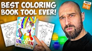 How To Make A Coloring Book For Amazon KDP (FAST & EASY).