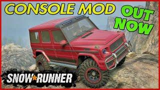 SNOWRUNNER NEW CONSOLE MOD M 63 MOD REVIEW PS5 OUT NOW