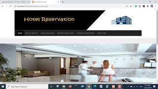 hotel reservation system in php with source code | free project download with source code