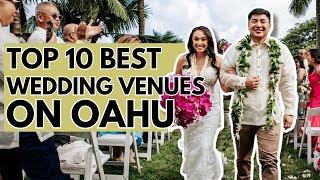 TOP 10 Best Wedding Event Venues in Oahu Hawaii wedding planning guides! HNL Studios