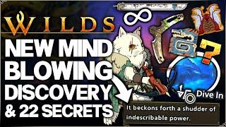 Monster Hunter Wilds - Crossbow Weapon, Red Moon Reveal, Infinite Sharpness & More - 22 New Secrets!