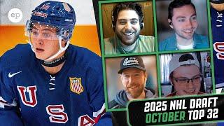 2025 NHL Draft Top 32 Ranking - October 2024 | Elite Prospects