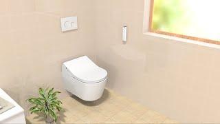 RP/RX and SP/SX WASHLET+ and Wall-Hung Toilet Install Instructions