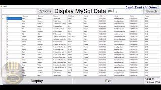 How to Connect MySql Database, and Search Data in DataGridView in Visual Basic.Net - Full Tutorial