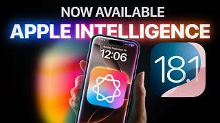 Apple Intelligence NOW AVAILABLE - Everything NEW!