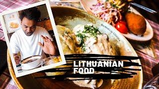 My asian husband tries Lithuanian food/ Lithuania vlog part 2