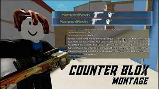 Casuals React to How I Play ~ Roblox Counter Blox Montage #26