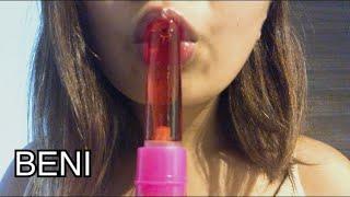 ASMR PUSHPOP Licking LOLLIPOP Relaxing sounds By BENI