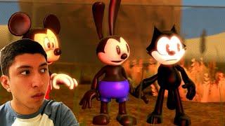 Reacting (SFM) Bendy, Mickey, Oswald, and Felix (Original Audio from Dark Box) 