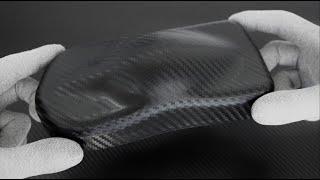 Rwraps Black Carbon Fiber Vinyl Film