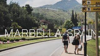 Cliff jumping in Marbella, Spain 4k!