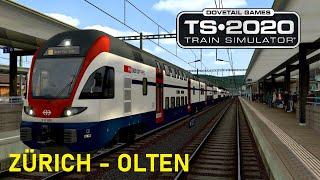 Train Simulator 2020 | Let`s Test | Zürich - Olten | RABe 511 Kiss Dosto |