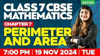 Class 7 CBSE Maths | Chapter 7 : Perimeter And Area | Xylem Class 7 CBSE