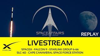 SpaceX - Falcon 9 - Starlink 6-66 - SLC-40 - Cape Canaveral SFS - November 21, 2024