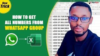 How to Get all numbers from WhatsApp Group