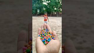 Colourful gems with roll chocolate #shorts#youtuber #Yash rock0077