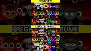Pregnant Sprunki But CryMIX VERSION #viralshorts #sprunki #roblox