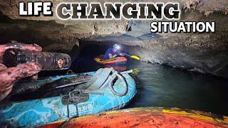 Underground Waterfall Portal Drops Us Somewhere ALARMING & Unknown