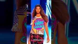 AI Fashion: Vibe Coding Fashion - Retro Twist Unleashed #aifashion #aigenerated
