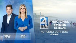 Noticiero de Ecuador (Emisión Estelar 27/12/24)