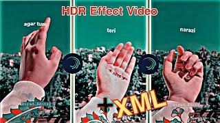 NEW - HDR C C Xml File_alight motion video editing preset  @Riyad_Editz #preset #xml_file