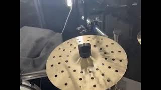 Holey splash cymbals