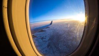 Flight over Russia | Tu204 Red Wings RA-64020