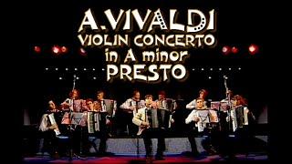 A.Vivaldi – Violin Concerto in A minor, Presto. Igor Zavadsky & "Grand Accordeon", 29.05.2002