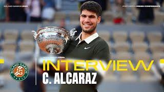 Alcaraz final post-match interview | Roland-Garros 2025