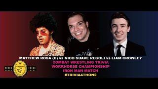 #Trivia4THON2 - Work-Horse Championship Match! | Combat Wrestling Trivia