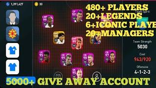 BIGGEST GIVE AWAY ACCOUNT|5000+ TEAM STRENGTH|PES2020.