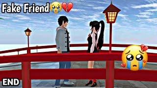 FAKE FRIEND || SAKURA SCHOOL SIMULATOR Sad Short Story (2/3)