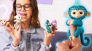 Fingerlings DIY and Unboxing | Fingerblings: Decorate your Fingerlings toys with gems | Toy Review