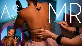 Soothing ASMR Back Gentle Touching and Tracing Massage