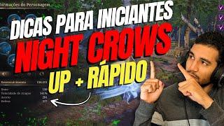 Dicas Para Iniciantes No NightCrows | Vai Ajudar a Você Evoluir Mais Rápido!