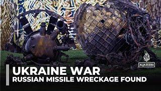 Ukraine analyses new Russian missile wreckage as Moscow threatens to escalate conflict