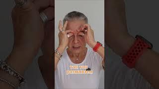 Убираем межбровку. Техника 2  #еленапятибрат #здоровье #массаж