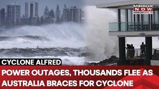 Cyclone Alfred Nears Brisbane: Power Outages, Thousands Flee As Australia Braces For Cyclone | Watch