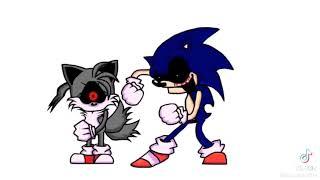 Sonic e tails dançando